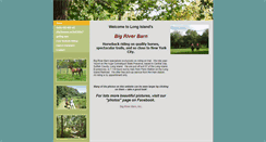 Desktop Screenshot of bigriverbarn.com