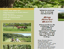 Tablet Screenshot of bigriverbarn.com